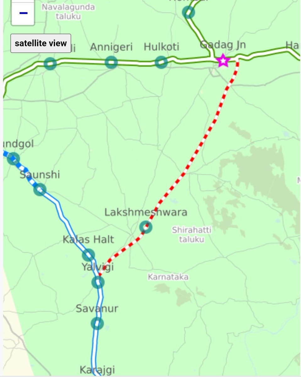 ಮಾನ್ಯ <a href="/BSBommai/">Basavaraj S Bommai</a> ಅವರಿಗೆ ವಿನಂತಿ ಏನೆಂದರೆ ಈಗಾಗಲೇ ಗದಗ ವಾಡಿ ಎಂಬ ರೈಲ್ವೆ ಯೋಜನೆ ಹೆಸರಲ್ಲಿ ಗದಗ ಜಿಲ್ಲೆಯ ಜನತೆಗೆ ಅನ್ಯಾಯ ಆಗಿದೆ. ಮತ್ತೆ ಗದಗ - ಯಲವಿಗಿ ರೈಲು ಮಾರ್ಗ ಬಿಂಕದಕಟ್ಟಿ -ಯಲವಿಗಿ ಮಾರ್ಗ ಪ್ರಾರಂಭಿಸಿದ್ದೆ ಆದಲ್ಲಿ ನಮ್ಮ ಜನತೆಗೆ ಮತ್ತೆ ಅನ್ಯಾಯ ಕಾರಣ ಬೆಟಗೇರಿ ಭಾಗದಿಂದ ಅಂದರೆ ಹಮಾಲರ ಕಾಲೋನಿ ಮುಖಾಂತರ ಆರಂಭಿಸಲು  ವಿನಂತಿ.