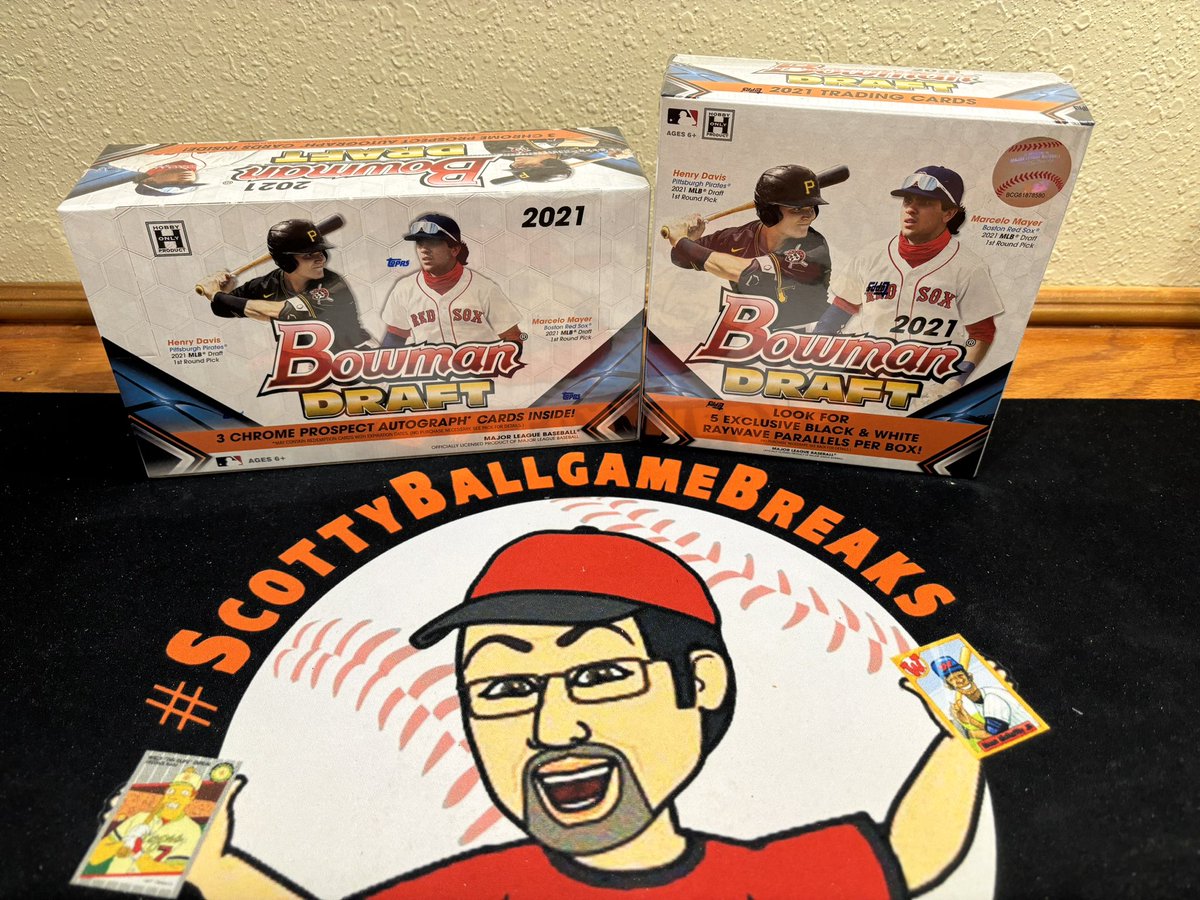 Prospects1500 (@prospects1500) on Twitter photo 🚨14,000 Followers giveaway!🚨
We're so thankful for all of our readers, podcast listeners & followers over the last 8 years. To celebrate, we're giving away one random team in <a href="/Scotty_Ballgame/">Scott Greene</a>'s next card break, 2 boxes of 2021 Bowman Draft. Follow & RT for a chance. #thehobby 🚨14,000 Followers giveaway!🚨
We're so thankful for all of our readers, podcast listeners & followers over the last 8 years. To celebrate, we're giving away one random team in <a href="/Scotty_Ballgame/">Scott Greene</a>'s next card break, 2 boxes of 2021 Bowman Draft. Follow & RT for a chance. #thehobby
