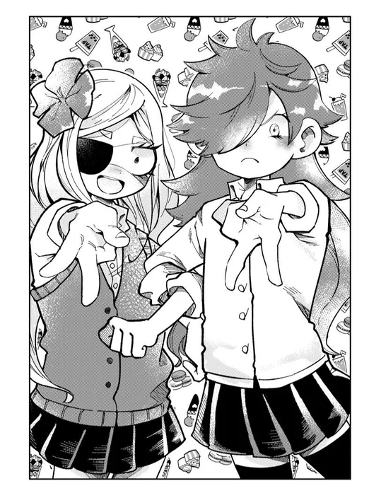 女児向け雑誌の扉絵みたいになった🍁🐳(女装) 