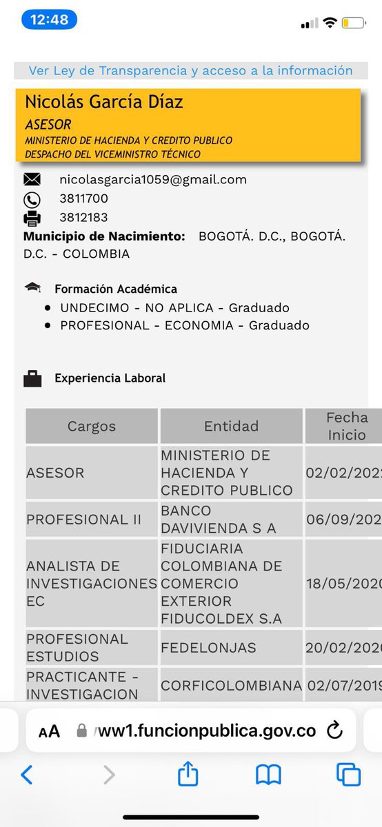 Danielbricen's tweet photo. La propuesta de aumentar el 4X1000 a 5X1000 sí fue del gobierno Petro.

El el autor del archivo borrador de la reforma tributaria es Nicolás García Díaz asesor del Ministro de Hacienda Ricardo Bonilla.

El presidente Gustavo Petro MIENTE al negarlo. https://t.co/Fv0HLdL4ZX