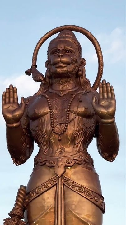 Vision4theBlind's tweet photo. Anyone else find it odd the timing of the unveiling of the statue in Texas of the Hindu god Hanuman which just happens to be half monkey and half human
This occurred just a few days after the WHO declared "monkeypox" a global health emergency
Talk about a coincidence https://t.co/JZ9yn7D0Jq