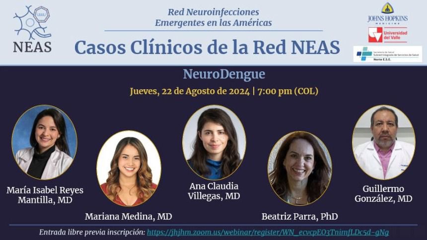 Los esperamos en nuestra reunión de casos de la Red de Infecciones Emergentes de las Américas este Jueves 22 a las 7 pm desde <a href="/SubRedNorte/">Subred Norte ESE</a> Registrarse en: jhjhm.zoom.us/webinar/regist… <a href="/CAlejandroneuro/">Claudio Alejandro 🕎</a>  <a href="/medina_sol98103/">Mariana Medina Soler</a> <a href="/avillegasp59/">Ana Claudia Villegas</a>