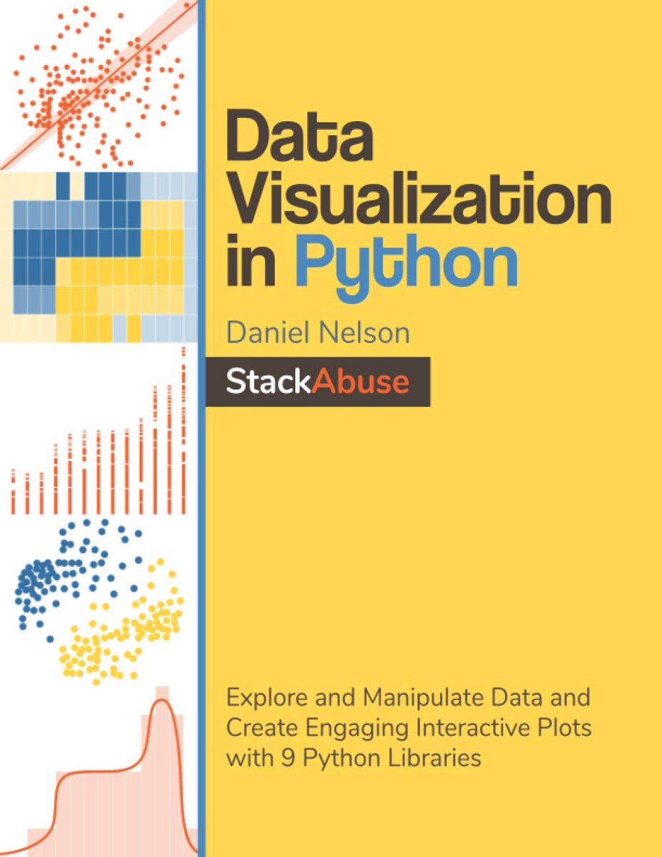 Parajulisaroj16's tweet image. Data Visualization in Python is a book for beginner to intermediate Python developers... learn... about 9 Python libraries: Pandas, Matplotlib, Seaborn, Bokeh, Altair, Plotly, GGPlot, GeoPandas, and VisPy. pyoflife.com/learn-data-vis…
#DataScience #Pythonprogramming #DataScientists