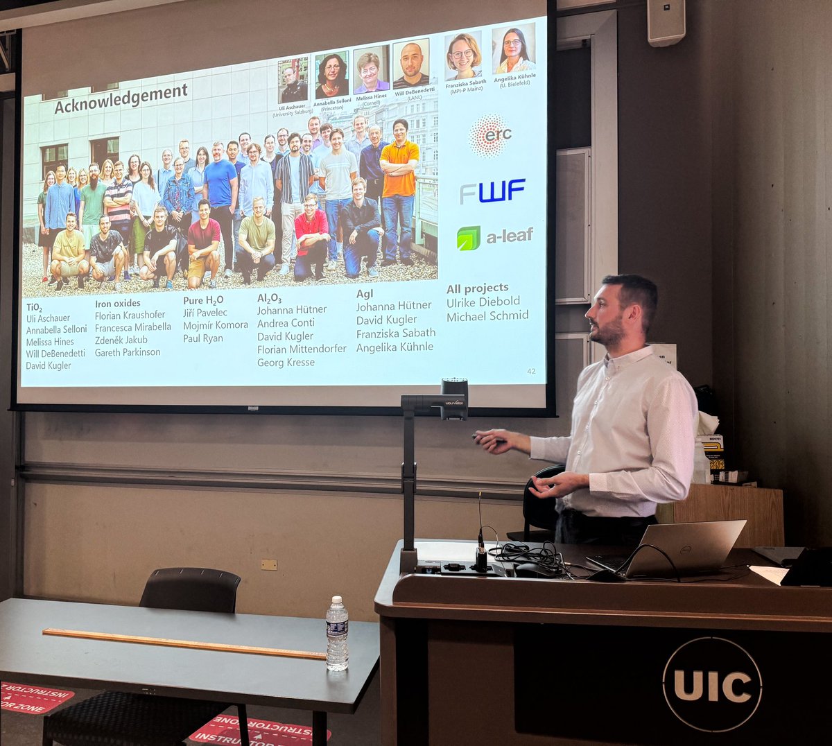 Nan Jiang (@jiangnano) on Twitter photo Thank Prof. Jan Balajka (TU Wien) for visiting us and giving an amazing departmental seminar! We learned more about water! The purest water. <a href="/ChemistryatUIC/">Chemistry at UIC</a> Thank Prof. Jan Balajka (TU Wien) for visiting us and giving an amazing departmental seminar! We learned more about water! The purest water. <a href="/ChemistryatUIC/">Chemistry at UIC</a>