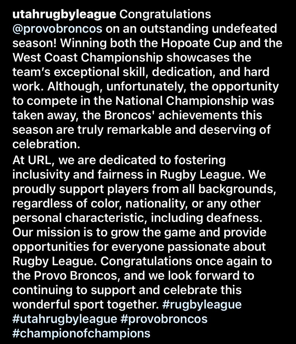Utah Rugby League Association (@utahrugbyleague) on Twitter photo 