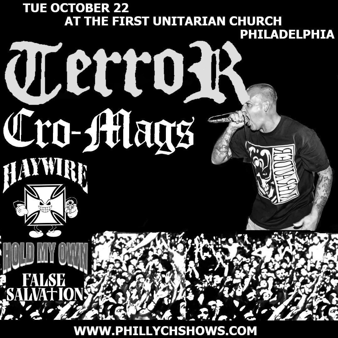 False Salvation playing the church on a stacked lineup