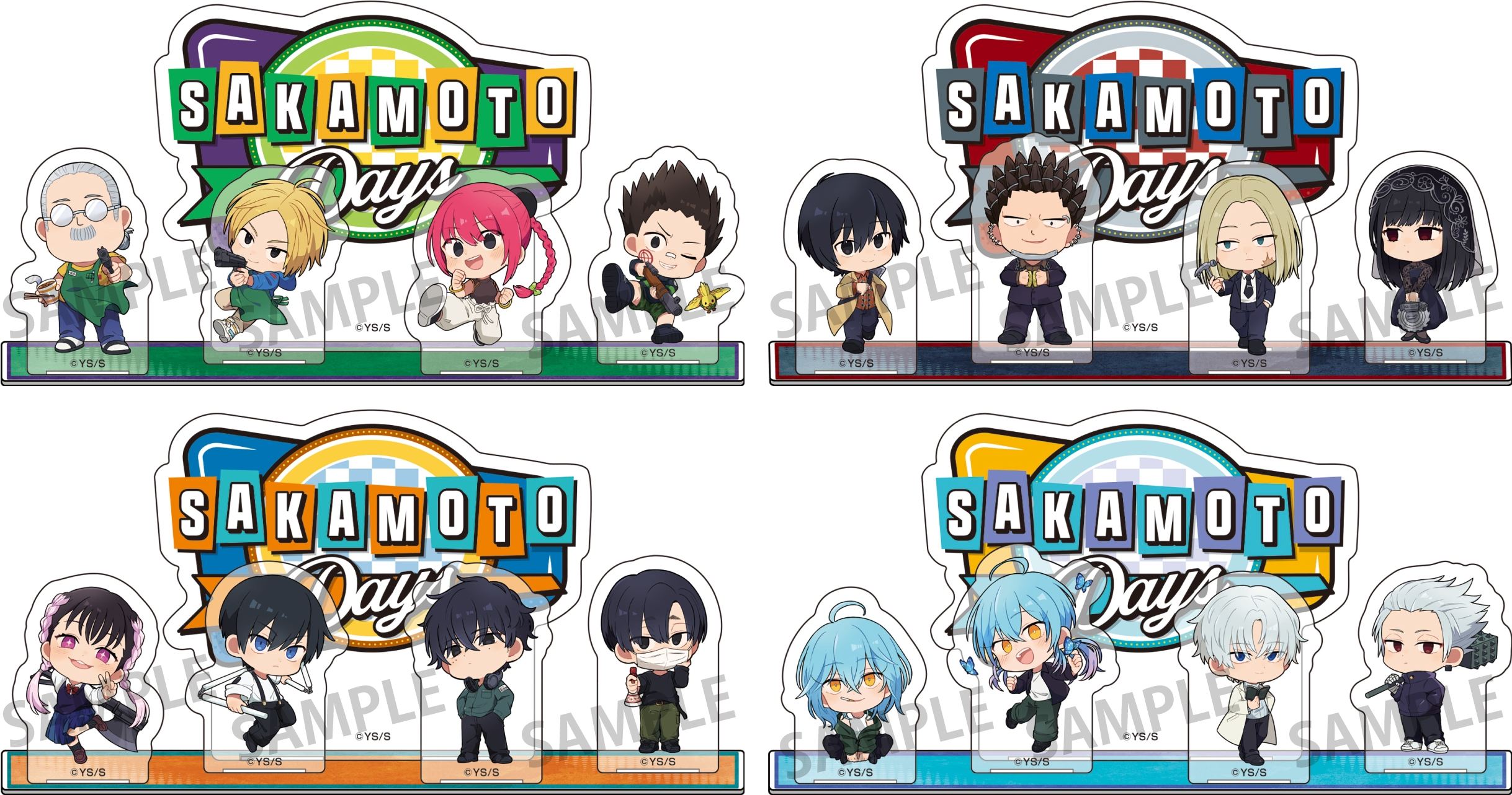 非売品】SAKAMOTO DAYS タワレコカフェ ミニキャラパネル 大佛