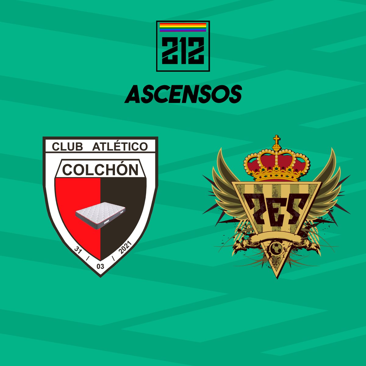 FINAL DE LA NOCHE ESTIMADA AUDIENCIAAAA

Y TENEMOS LOS ASCENSOS.

<a href="/Ccolchon10/">Club Atlético Colchón 🌟</a> y <a href="/PES_UN1TED/">PES United CAMPEÓN 🏆</a> son oficialmente de #La211 (nuevamente).

Se enfrentarán por la #Final de #La212 con fecha y sede a confirmar.

¡Felicidades!