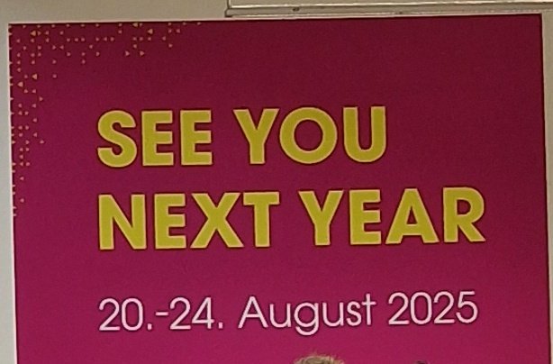 FYI Gamescom Datum 2025

Wen sieht man heute auf der #gamescom2024 ?