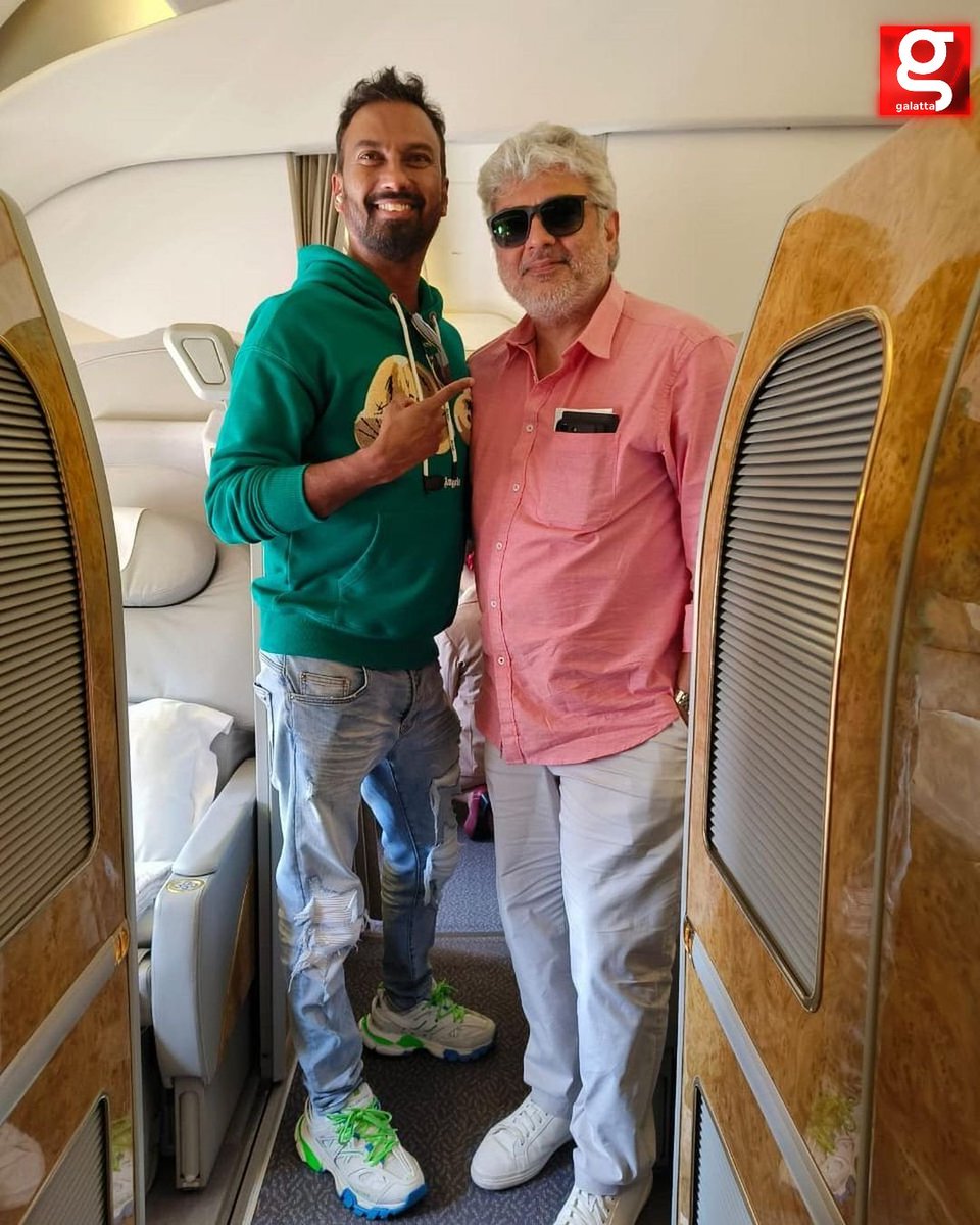 Recent Picture of #Ajithkumar 💚✨️

#Ajith #VidaaMuyarchi #GoodBadUgly #Galatta