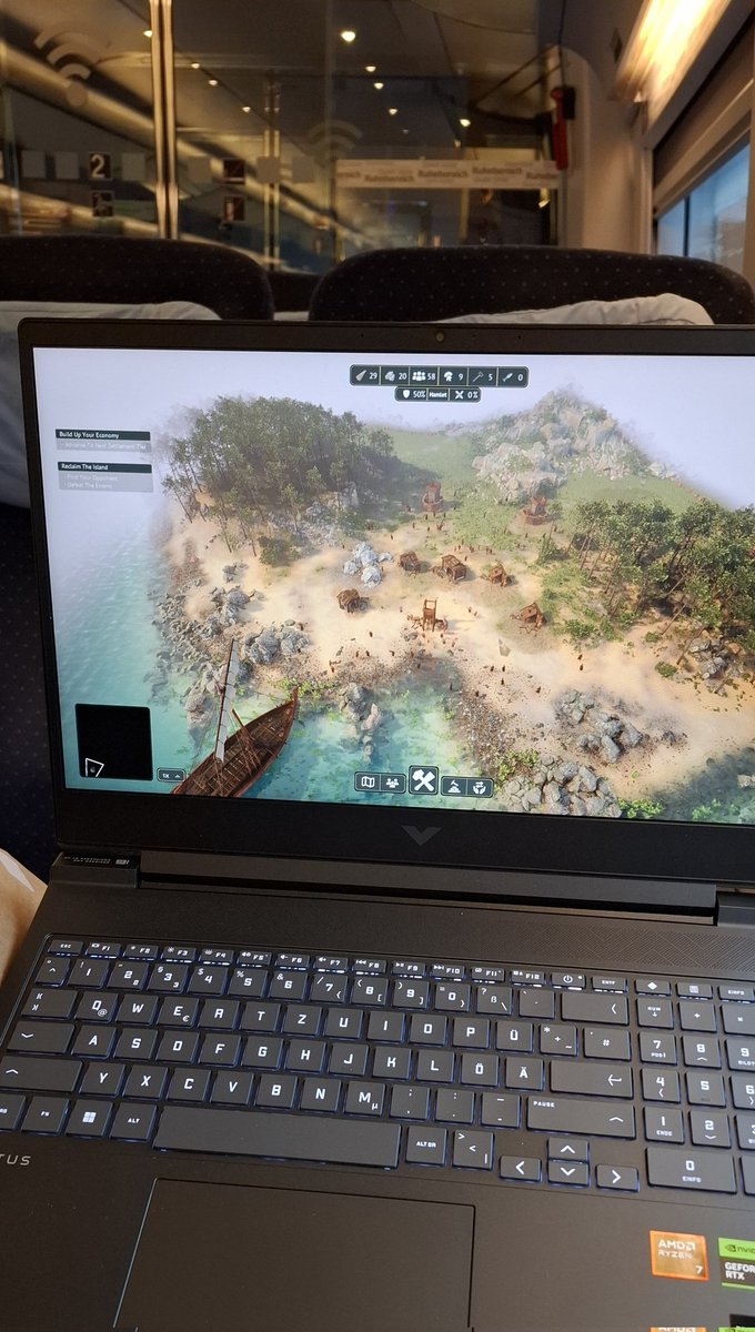 First_Explorers's tweet image. Using the time in the train for some playtesting 😊
@MauriceWeber42 @Steinwallen Ready for some TFE tomorrow? 😁

#TheFirstExplorers #gamescom2024