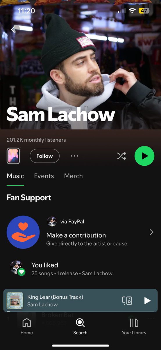 Jim Baker (@jimbaker95) on Twitter photo <a href="/SamLachow/">Sam Lachow</a> getting ready for the opening night of the tour in Boston 🫡 <a href="/SamLachow/">Sam Lachow</a> getting ready for the opening night of the tour in Boston 🫡