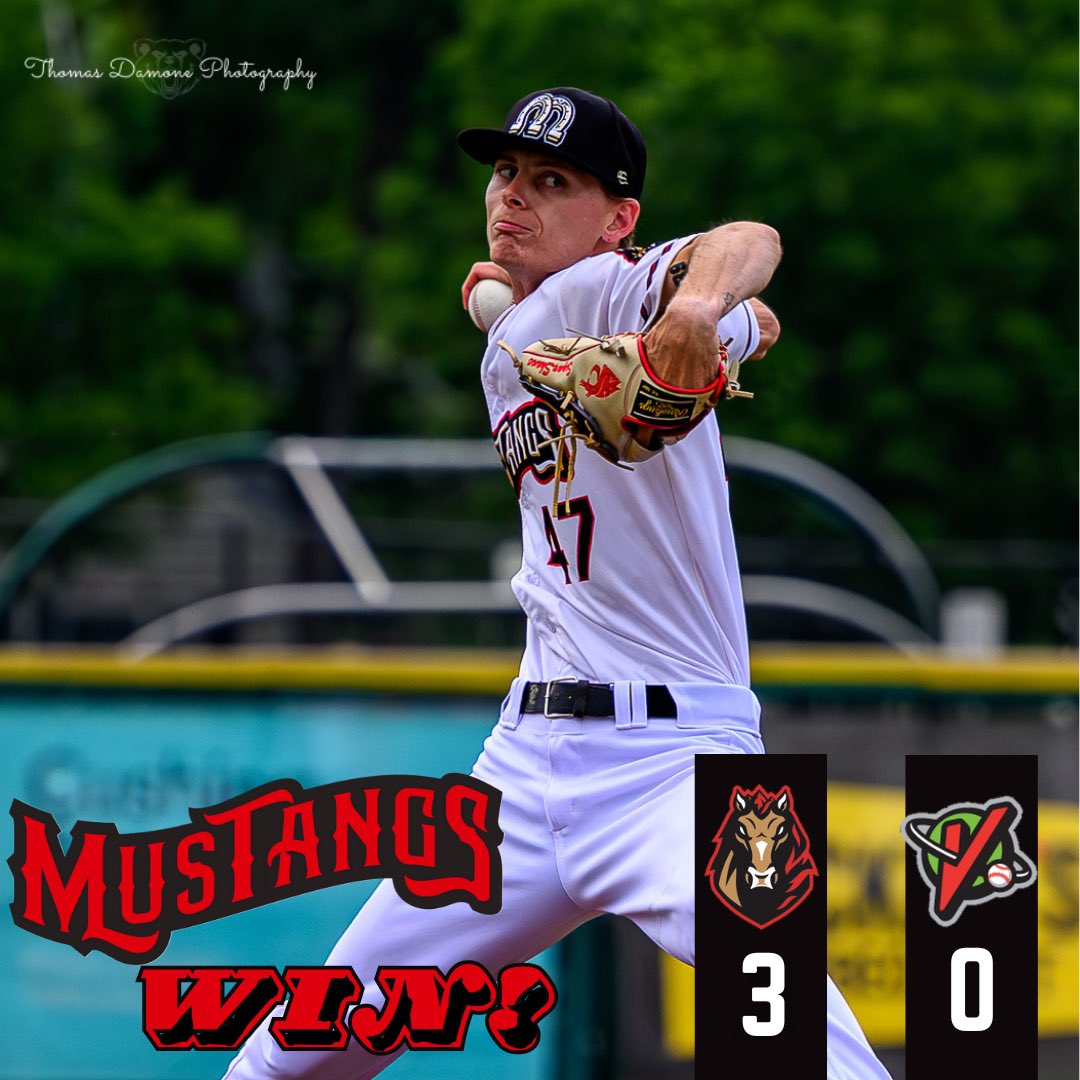 Mustangs's tweet photo. A gem from the pitching staff makes it 3️⃣ in a row!🤠 #stangswin
We’re back for more tomorrow night for the Warrior Wishes jersey auction!
🎟️: https://t.co/wL9LPSrKjB https://t.co/iheT1Ld8Wl