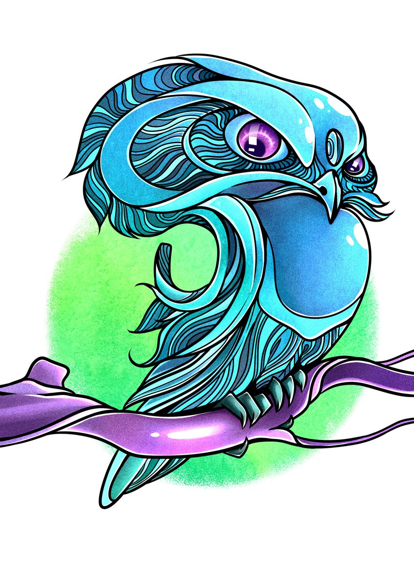 Have a wonderful day, FAM 🤗

Just remember that you are great 😉💫

Artwork: Blue Fantasy Owl
Owner: @KroshkaJuli
Sold on Opensea in 2022 👌

#nftarti̇st
#Netkacheva_art