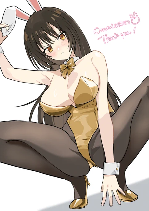 #バニーの日金ビキニバニー!skebにてリクエストいただきました!ありがとうございます 
