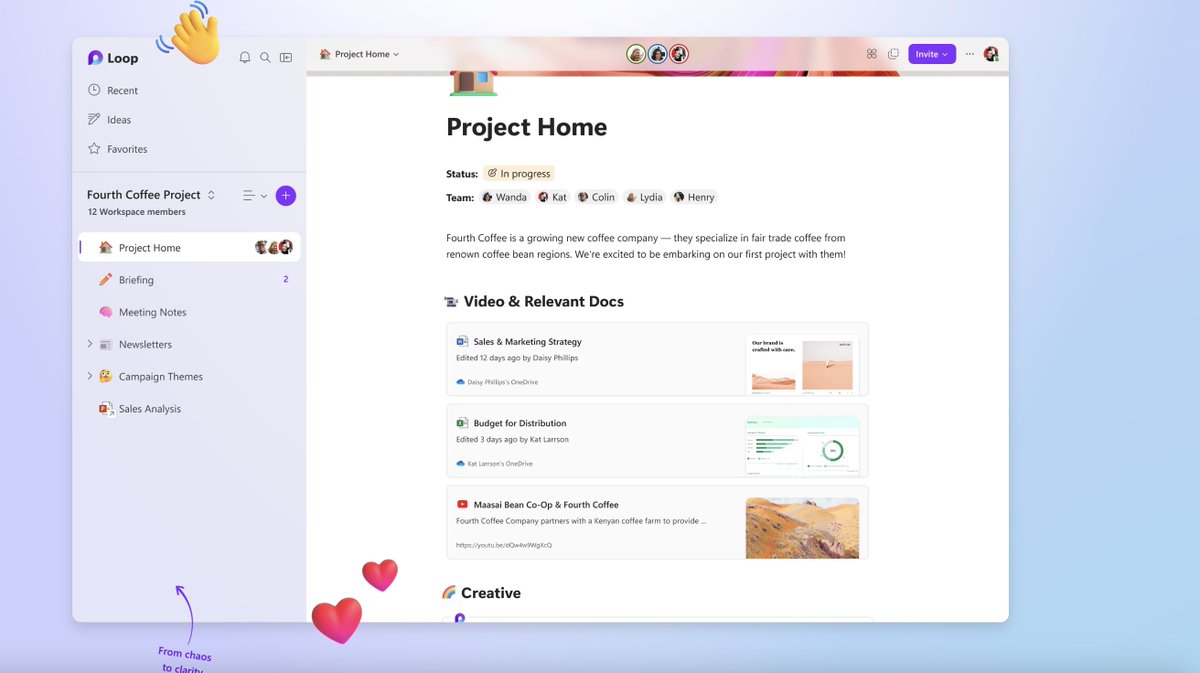 stufflistings's tweet image. Microsoft has unveiled Loop 2.0 with a fresh new look.
- A new Create button, that allows users to create workspaces or draft ideas from anywhere in the app, not just the home page
- New Meeting Notes Tab
- Favorite workspaces
- New Recent Tab
#Microsoft #MicrosoftLoop