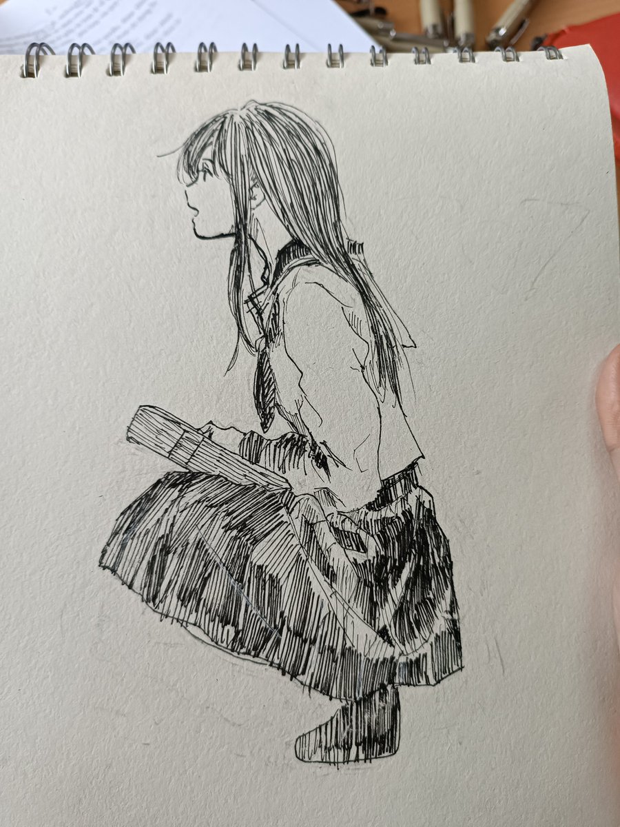 Enmojiro's tweet photo. ５年前の絵🖼️私描いた
今より5年前の方が上手かったと思う
多分🤔😔 https://t.co/igRmgDT5OG