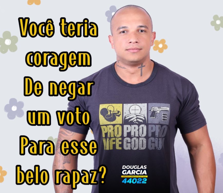 Com licença senhores, poderiam me dar um minuto de sua atenção? 

Douglas Garcia 4️⃣4️⃣0️⃣2️⃣2️⃣