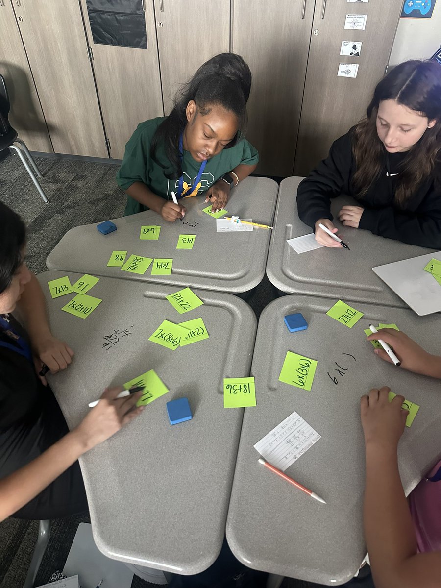 misspowers2722's tweet image. When teachers conceptualize the math for student internalization, you have high student engagement!! 
Mrs.Williams (6th grade math) rocking it out with distributive property! Making learning stick &amp;amp; stay! #MathMagic #DefinitelyNotAverage #WhereMagicHappens #RemarkableDNA