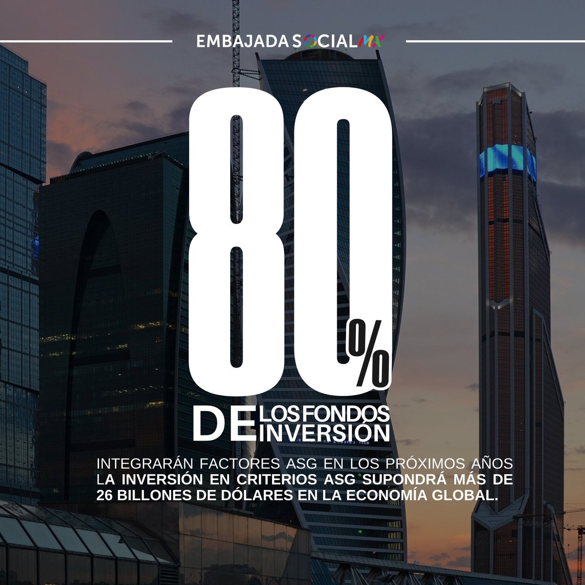 EmbajadaSocial's tweet photo. ¿Apostarías por un futuro incierto para tu empresa o invertirías en crear  un futuro realmente sostenible? 💡#empresas #asg #esg #inversion #sostenibilidad #finanzas #investing https://t.co/2lVOCgRagM