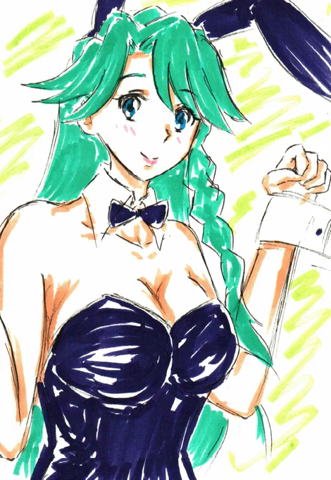 #バニーの日2024最近描いたバニーらくがき。 