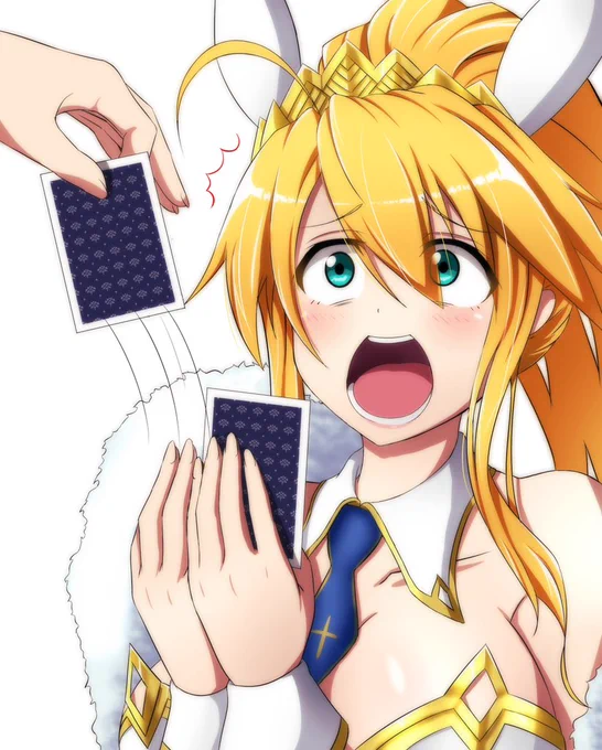 バニトリアとトランプ#FGO  #バニーの日 
