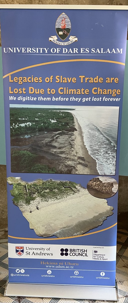 The exhibition on #remembering #slavetrade &amp; #slavetradeabolition starts today at #GermanBoma in #Bagamoyo. All welcome to #commemorate &amp; discuss how to end modern #slavery. 

#Culturalprotectionfund ⁦<a href="/BritishArts/">British Council Arts</a>⁩ ⁦<a href="/DCMS/">Department for Culture, Media and Sport</a>⁩ ⁦<a href="/dickybates2/">Richard Bates</a>⁩ ⁦<a href="/urithiwetutz/">Urithi Wetu</a>⁩