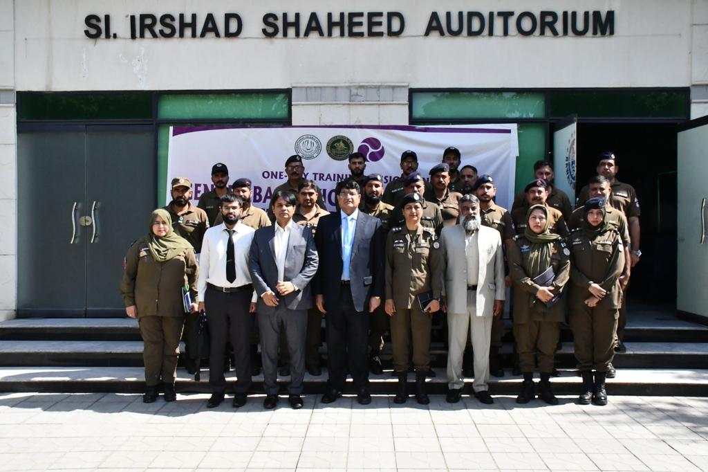 ISLAMIC RESEARCH INSTITUTE IIU, ISLAMABAD IN COLLABORATION WITH CITY POLICE OFFICE (CPO) RAWALPINDI ORGANIZED TRAINING OF POLICE OFFICERS OF RAWALPINDI ON GENDER-BASED VIOLENCE REDUCTION IN PAKISTAN AT IRSHAD AUDITORIUM, POLICE LINES, RAWALPINDI ON JUNE 12, 2024