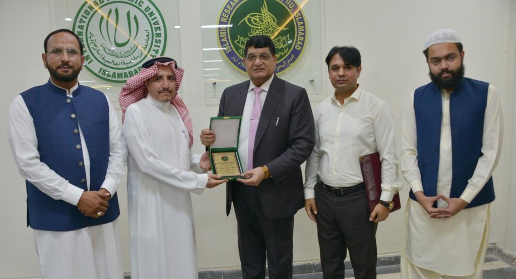 PROF. DR. HATHAL HOMOUD ALOTAIBI, PRESIDENT, INTERNATIONAL ISLAMIC UNIVERSITY (IIU), ISLAMABAD INAUGURATED REFURBISHED DR. ISHTIAQ HUSSAIN QURESHI CONFERENCE HALL AT ISLAMIC RESEARCH INSTITUTE (IRI)
