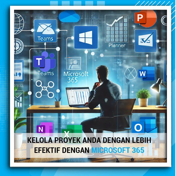 kationtech's tweet image. &quot;Kelola proyek Anda dengan lebih efektif dengan Microsoft 365. 📈 
#ProjectManagement #Microsoft365 #WorkOrganization #Productivity #TechManagement