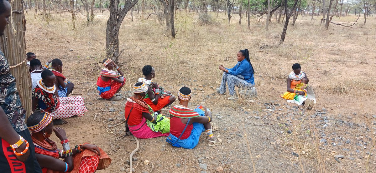 BLenkupae's tweet photo. Women can participate  in or create cooperatives,businesses or community savings groups boosting  economic opportunities for themselves. Having  community dialogue and discussion on issues affecting Women at Kirich Village,@SamburuWtrust ,@sampuyapz34 ,@FredLenet https://t.co/jbk7vGj5XS