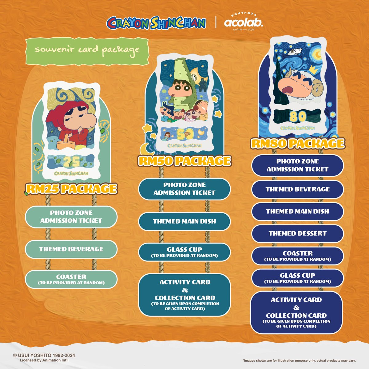 acomedia_one's tweet image. 𝗖𝗿𝗮𝘆𝗼𝗻 𝗦𝗵𝗶𝗻-𝗖𝗵𝗮𝗻 𝗘𝘅𝗽𝗲𝗿𝗶𝗲𝗻𝗰𝗲
🗓️ 14 Sept (Sat) - 10 Dec (Tues)
🕐 10AM – 10PM, Daily
📍 Pavilion Bukit Jalil, Pink Zone (Level 3, Lot 102/103/58)

🎟️ 𝗧𝗶𝗰𝗸𝗲𝘁 𝗦𝗮𝗹𝗲𝘀
on 26 Aug (Mon)

via 🌐 ticket2u.com.my

#crayonshinchanexperience #acolab