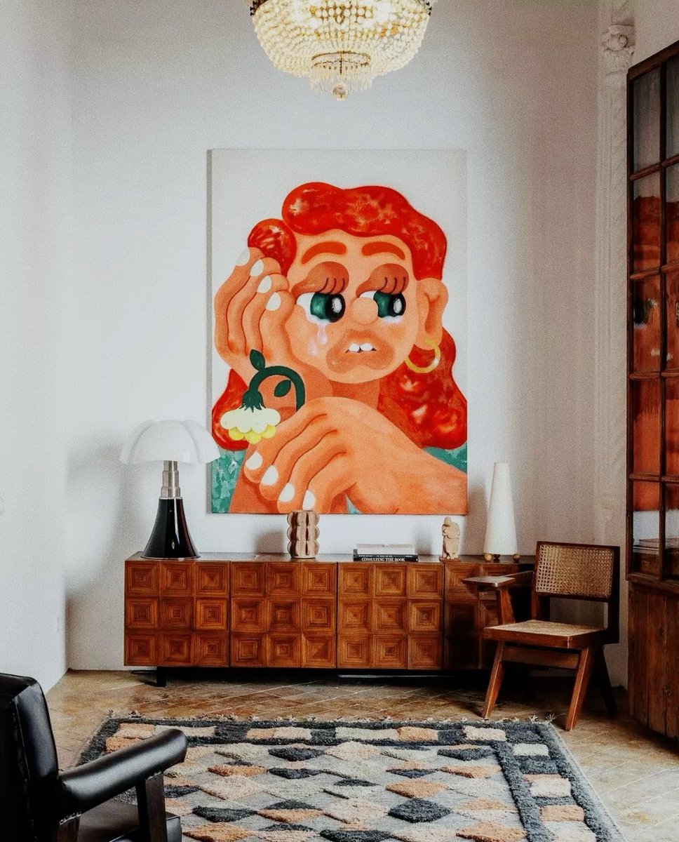 Life with art. Featured artist is Fatimadejuan