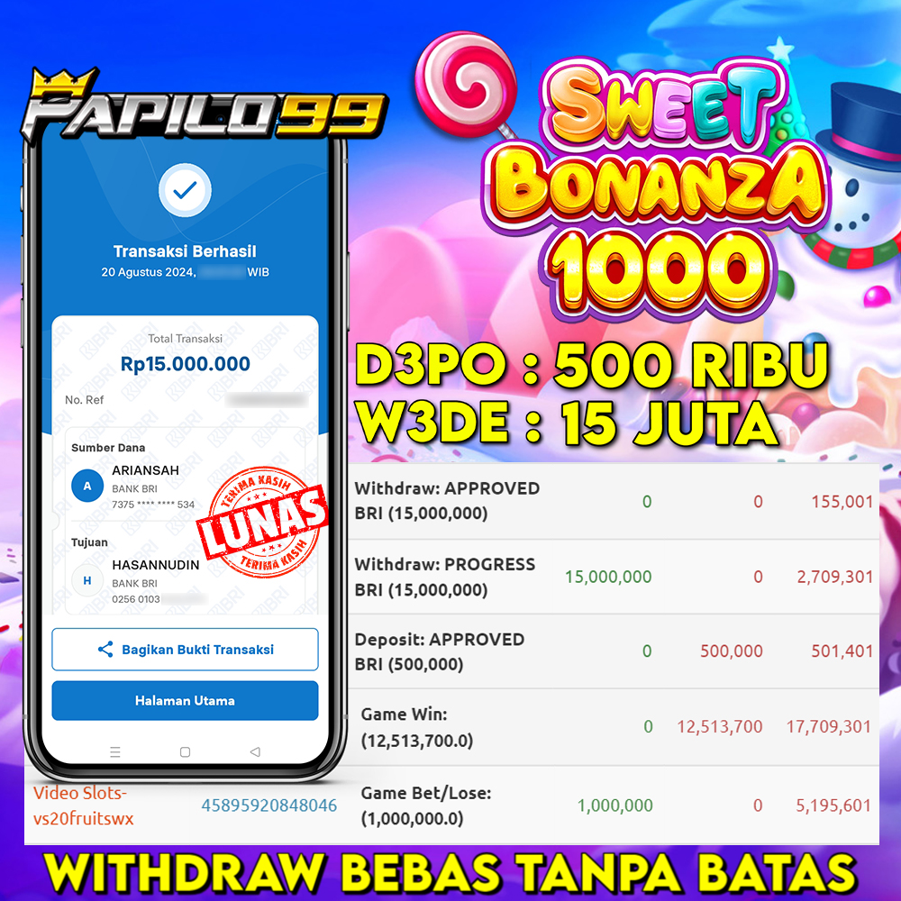 Papilo99_'s tweet photo. #Papilo99 
Promo Papilo99 :
💧 WELCOME BONUS 100% ( TANPA BATAS )
💧 BONUS HARIAN 50%
💧 BONUS TURNOVER HARIAN SETIAP HARI 1%
💧 BONUS REFFERAL 1%
💧 DEPOSIT PULSA TANPA POTONGAN + BONUS 10%
💧 BONUS CASHBACK SPORTSBOOK &amp; SABUNG AYAM 5%
✨Cari Di Google : "PAPILO99" https://t.co/2baNSdBRrn