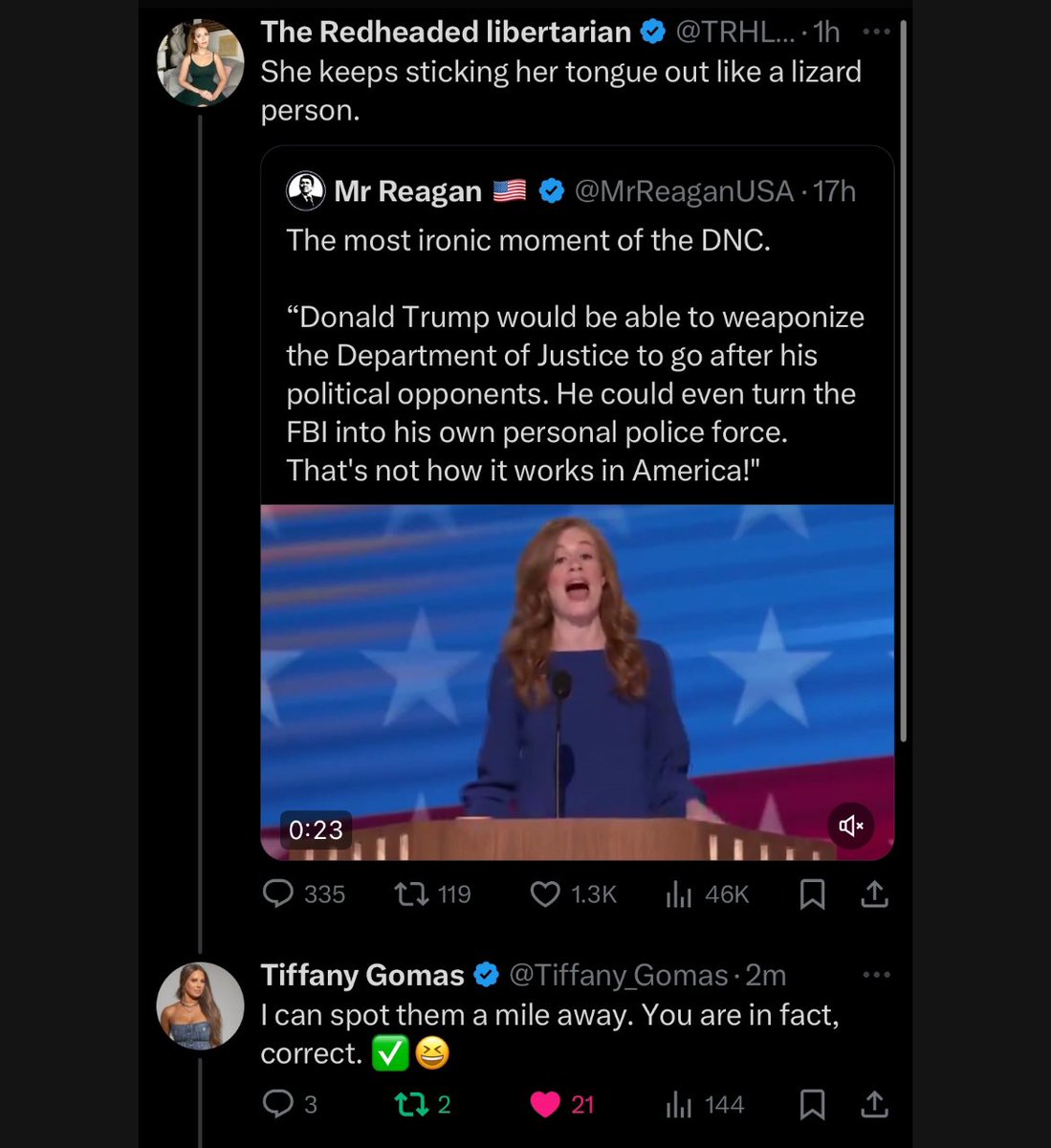 The Redheaded libertarian tweet media