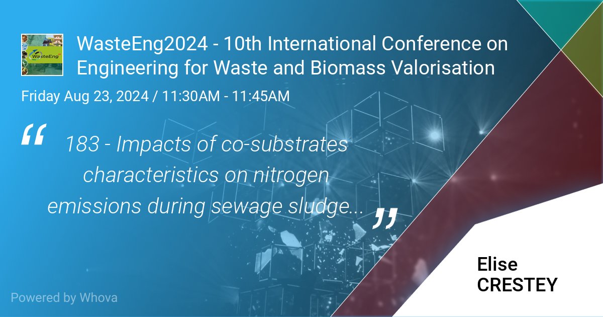 INRAE_OPAALE (@inrae_opaale) on Twitter photo <a href="/INRAE_OPAALE/">INRAE_OPAALE</a> and <a href="/suez/">SUEZ</a> present their work on #nitrogen #emissions during #sludge #composting at #WasteEng2024 <a href="/WasteengS/">WasteEng Conference Series</a> in Sendai, Japan <a href="/INRAE_OPAALE/">INRAE_OPAALE</a> and <a href="/suez/">SUEZ</a> present their work on #nitrogen #emissions during #sludge #composting at #WasteEng2024 <a href="/WasteengS/">WasteEng Conference Series</a> in Sendai, Japan