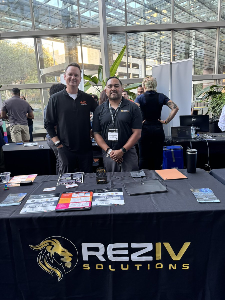 reziv_solutions's tweet photo. Kicked off an amazing day at the startup crawl with our new partner, ELB Learning! It was a fantastic opportunity to connect with potential clients and partners while showcasing our innovative solutions at REZ IV Solutions and ELB learning. 
#FEDSupernova #REZIVSolutions https://t.co/L95f5gEi4s
