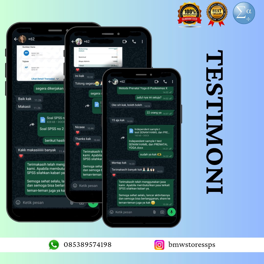 jokispss_bmw's tweet photo. Ke pasar beli ayam kampung
Jangan lupa beli sayurnya
Kalau data ingin cepat rampung
Joki SPSS BMW Store solusinya !

https://t.co/l3n66igzN0

#jokispssbybmw #jokitugas #universitas #kampus #spss #jokiskripsi #testimoni #jasaspss #tugaskuliah https://t.co/pwiUBzkV4E