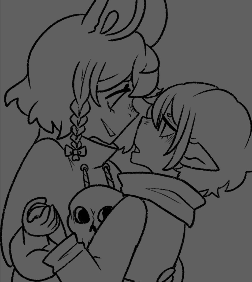 🕰️・Waited an entire year to redraw this scene, I’m bouncing off the walls rn, look at Noelle having all the knightly class in the world as she should! She’s my baby girl! 

*Fangirling Rn!! Heheh*
