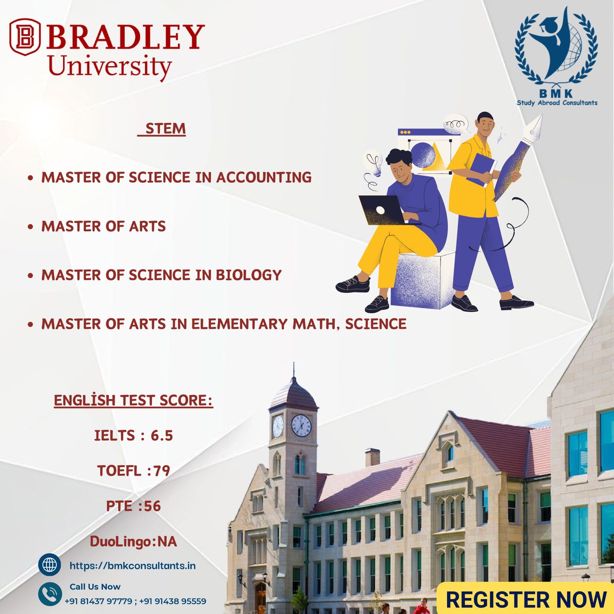 bmkconsultants's tweet image. Registration link : forms.gle/xov9fTWFE7wkRc… webpage link : bmkconsultants.in

@bmkconsultants
#usspringintake #SpringIntake #freevirtualfair #StudyAbroad #InternationalEducation #GlobalLearning #OverseasStudy #AbroadLife #StudentAbroad #universityofmissouri