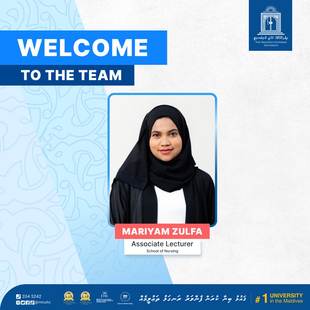 Welcome aboard, Azeez &amp; Zulfa!
We are thrilled to have you as part of our team!

#MNU #NationBuildingSince1973
