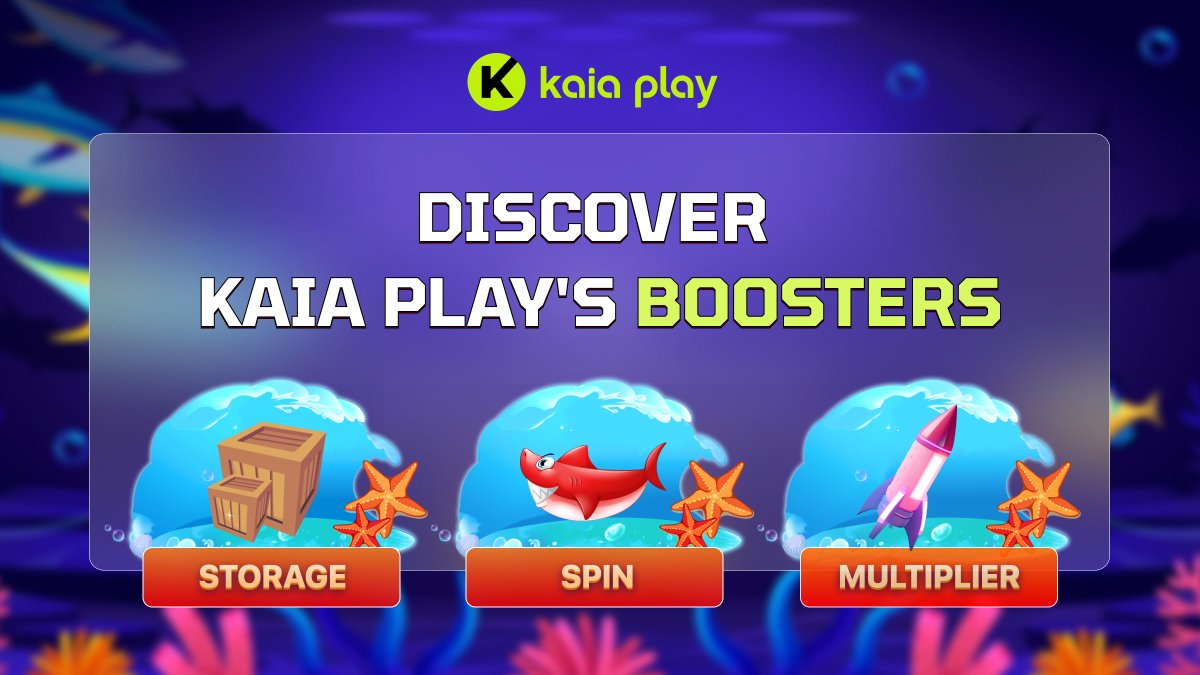 ⬆️ Maybe you missed #KaiaPlay's Boosters!  ⬆️

Hey fam🙎‍♀️🙎‍♂️ Have you ever wondered how to turn every "Claim" into a breakthrough opportunity? 

The secret lies in using the Boosters! 

(1/3)