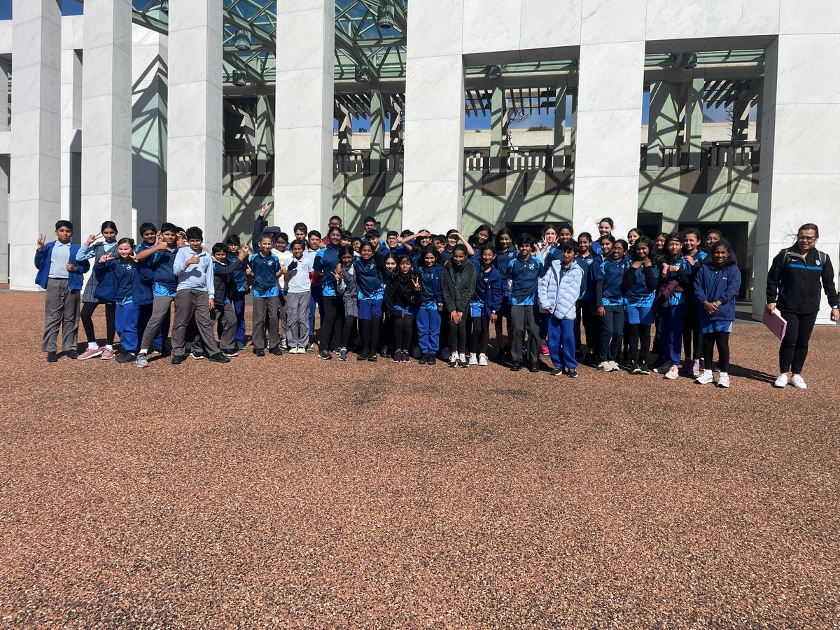 Our Stage 3 campers are having an amazing Day 1 in Canberra!