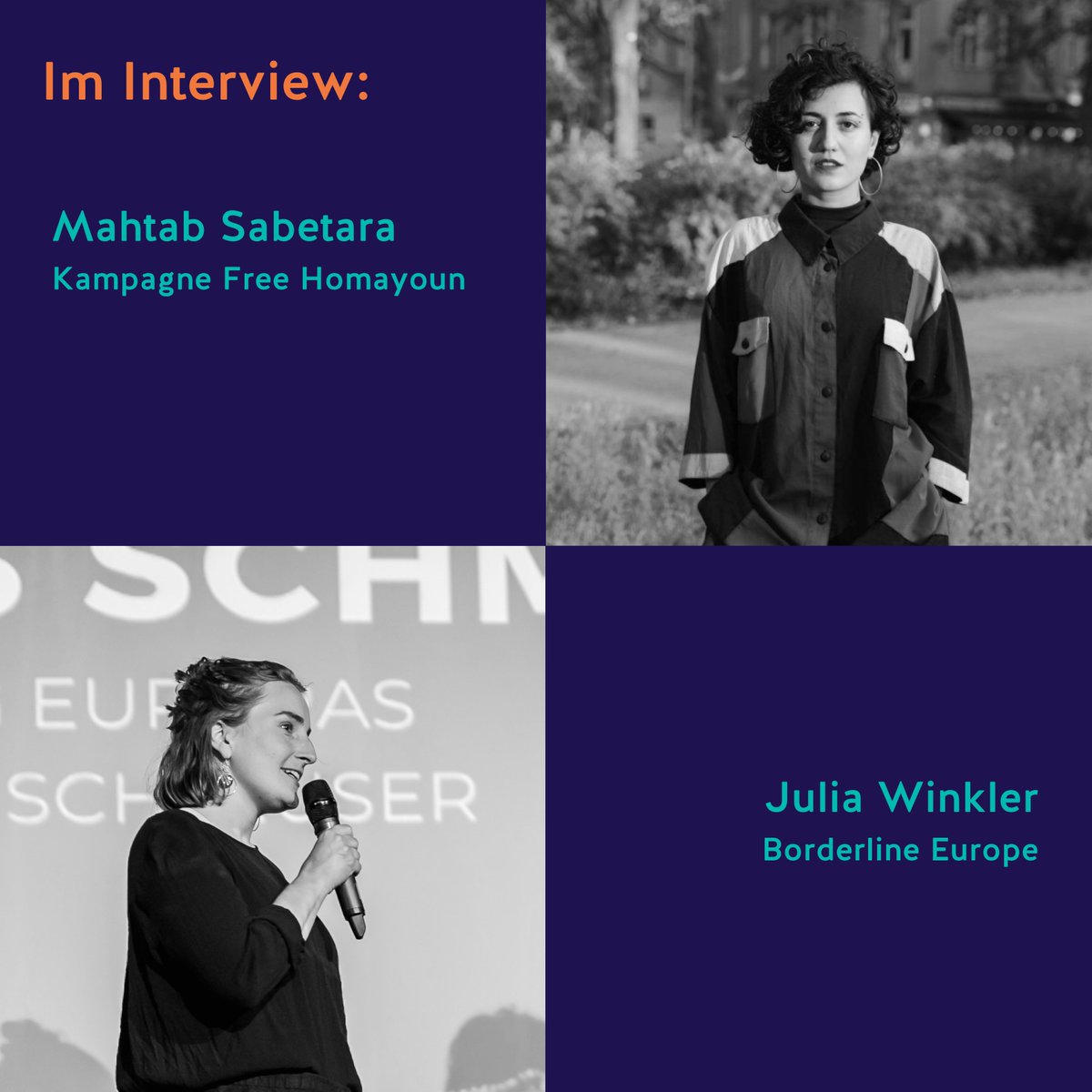 📢 18 Jahre Haft fürs Steuern eines Autos o. Bootes? Diese harte Realität erleben viele Geflüchtete wie Homayoun, die als vermeintliche Schlepper kriminalisiert werden. Hört unsere neue #MigraTon Folge mit <a href="/freehomayoun/">freehomayoun</a> &amp; <a href="/BorderlineEurop/">borderline-europe</a> 🎧

🔗open.spotify.com/episode/5ZC4Wh…
#Migration