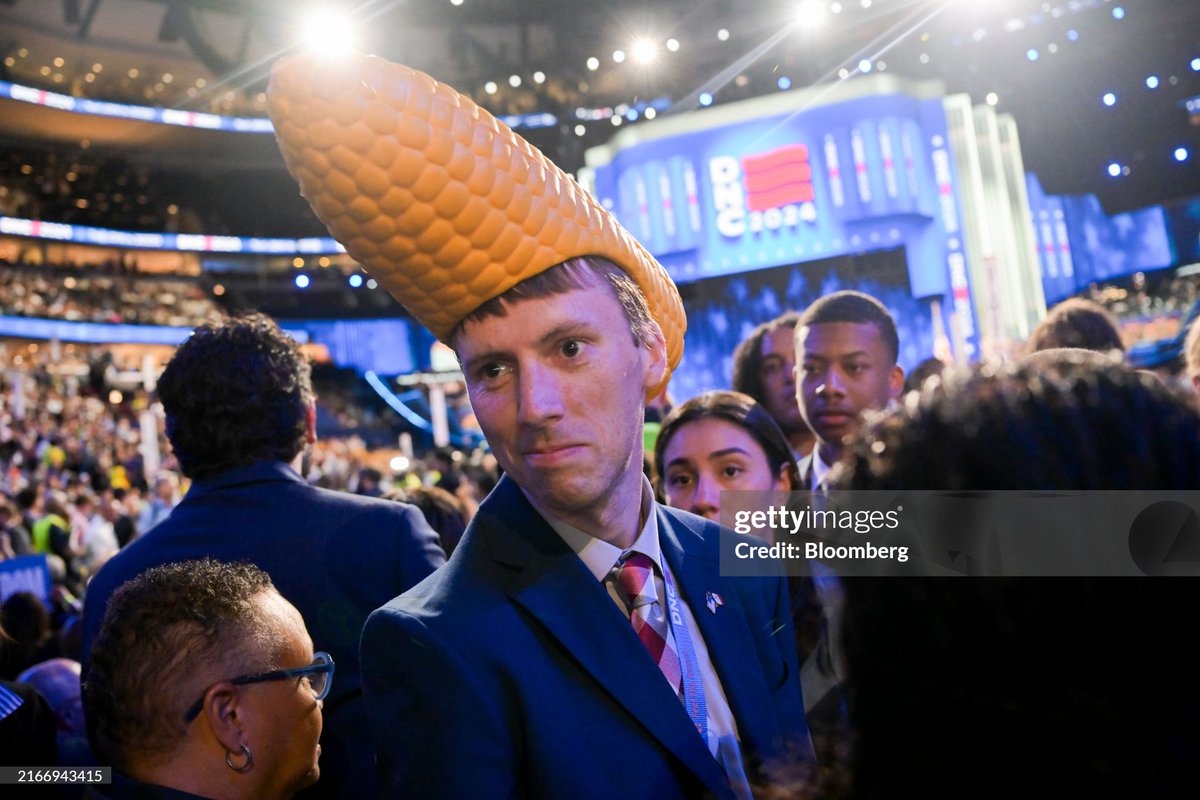 style wise, the best thing about the DNC so far has been the hats among attendees