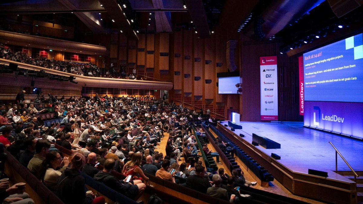 TheLeadDev's tweet photo. We’re throwing it back to #LeadDevLondon Day 2! Take a peek 👀 behind the scenes at some of the standout moments from the day. https://t.co/e9g9g4oVGa