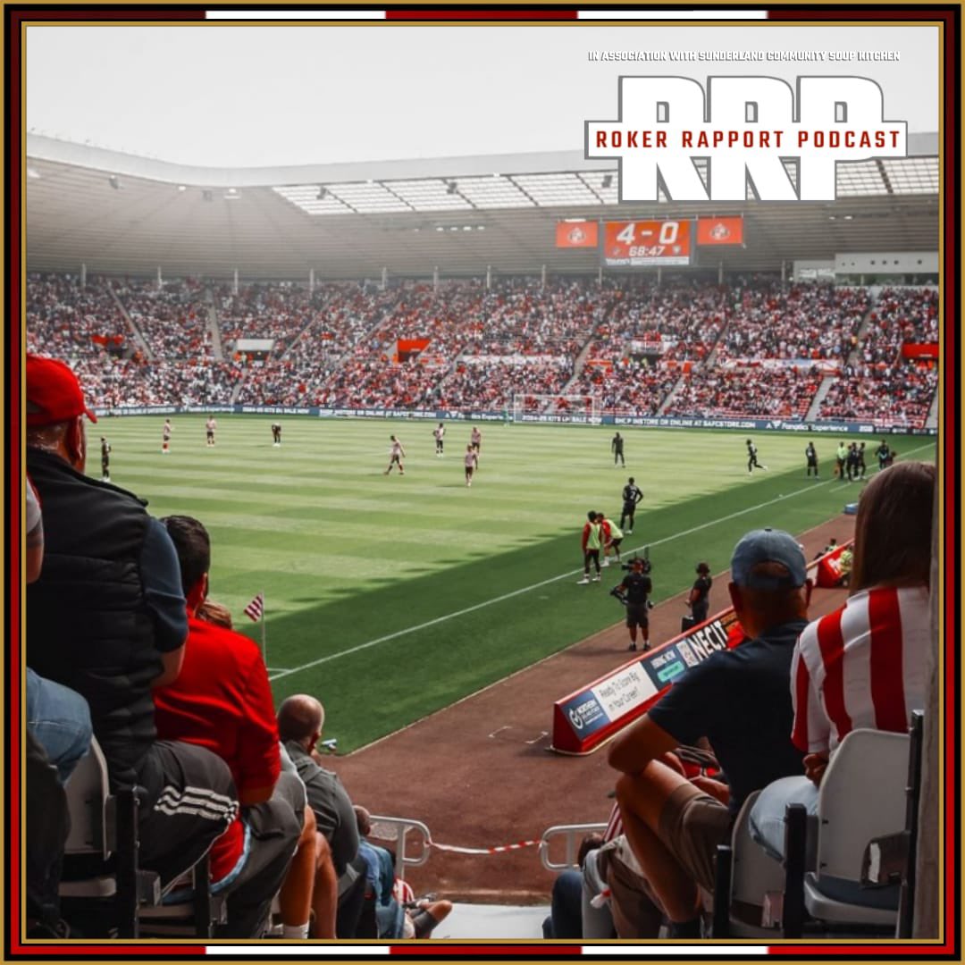 RokerReport's tweet photo. 🟥◻️ 𝗧𝗛𝗘 𝗥𝗥 𝗣𝗢𝗗𝗖𝗔𝗦𝗧 ◻️🟥

“THE BOOT OF ELI!” — The Sunderland 4-0 Sheffield Wednesday Review!

Join the Lads as they discuss one of the most fun performances of recent times

➡️ https://t.co/FwWxdttFcO
🔈 Apple, Spotify, Youtube &amp; More

#HawayTheLads // #SAFC ❤️ https://t.co/CXUdS8d4PD
