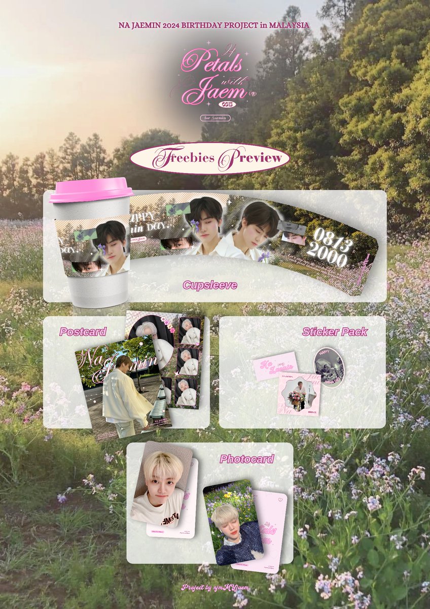 njmMYjaem's tweet photo. Dear Nanadoongies,

Good news for those who couldn’t make it to our cafe event last week, we are now offering to do postage for our freebies! 

Kindly fill the form if you wish it to be delivered right to your door✨

🔗 https://t.co/9eMhrROgaa

#24PetalswithJaem
#BloomIntoMYJaem https://t.co/T1iIHsvAhY