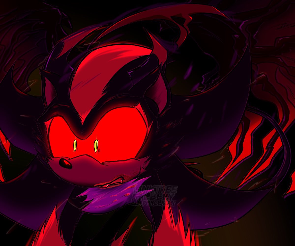 Pokelbely's tweet photo. 🖤Turned…🧬

Yeah I might as well submit this one rn

Ya know, cuz Doom Powers trailer

#Shadowthehedgehog #Sonicxshadowgenerations #shadowgenerations #doompowers https://t.co/vAFab044HB