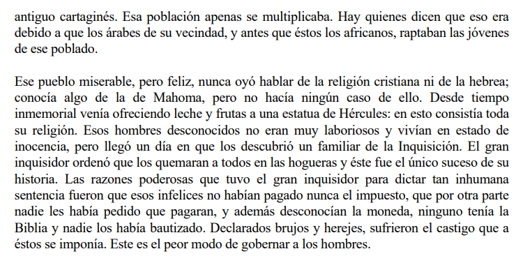 Helios_EM's tweet photo. @InNomineMei Seguramente conozcas el relato de Voltaire en su Diccionario Filosófico sobre un pueblo escondido en un valle de la Alpujarra, que vivían en estado de inocencia y "ofrecían leche y frutas a una estatua de Hércules", y fueron exterminados por la Inquisición. https://t.co/I15iu22qyL